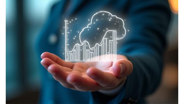 A hand holding a holographic projection of growth charts and interconnected wellness icons, symbolizing future vision.